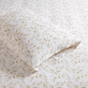 JLA Home Madison Park Essentials - Sheet 100% Cotton Percale Printed Sheet Set—Cool, Breathable, OEKO-TEX Certified, Fits Mattresses to 17" MPE20-1009