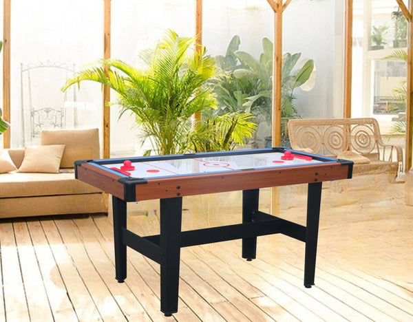 English Elm 48″ 48" Three-in-one Combo Game Table Billiards Hockey Tennis for Any Room W1936P448953
