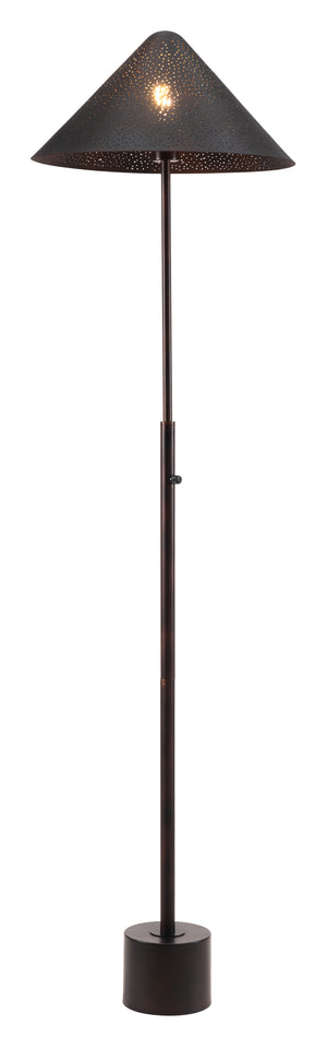 Cardo Floor Lamp Bronze 56142 Zuo Modern