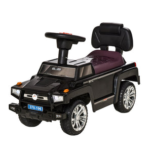 English Elm Aosom Toddler Foot Powered Ride on Atv Toy with Led Lights and Built in Music W2225P217703