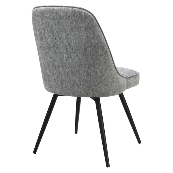 OSP Home Furnishings Martel Swivel Chair Charcoal