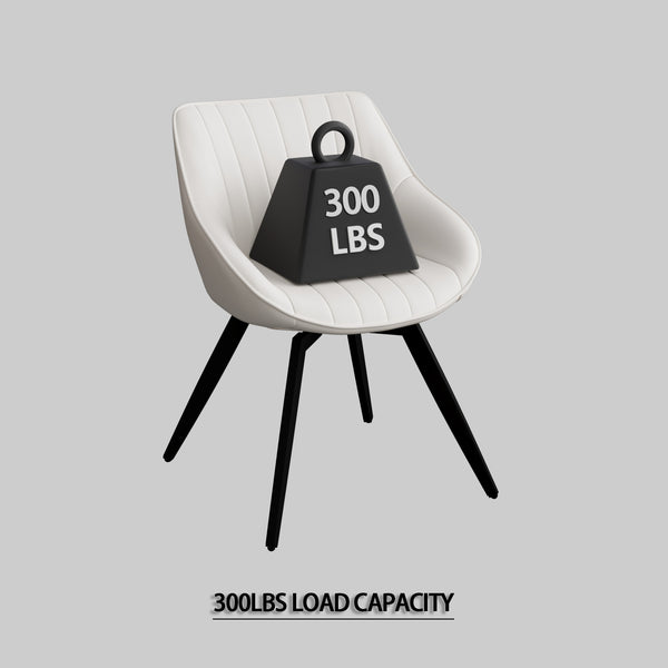 English Elm 29.53" Round Mdf Coffee Table & 2 Pu Dining Chairs Set – Stylish, Durable, Multi-Functional For Home Use W2189S00504