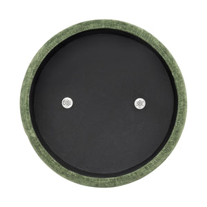 Crestview Collection Modern Storage Ottoman - Stylish Chenille Furniture For Living Room, Bedroom & Entryway Organization Green Mdf Evfzr3996dgrn