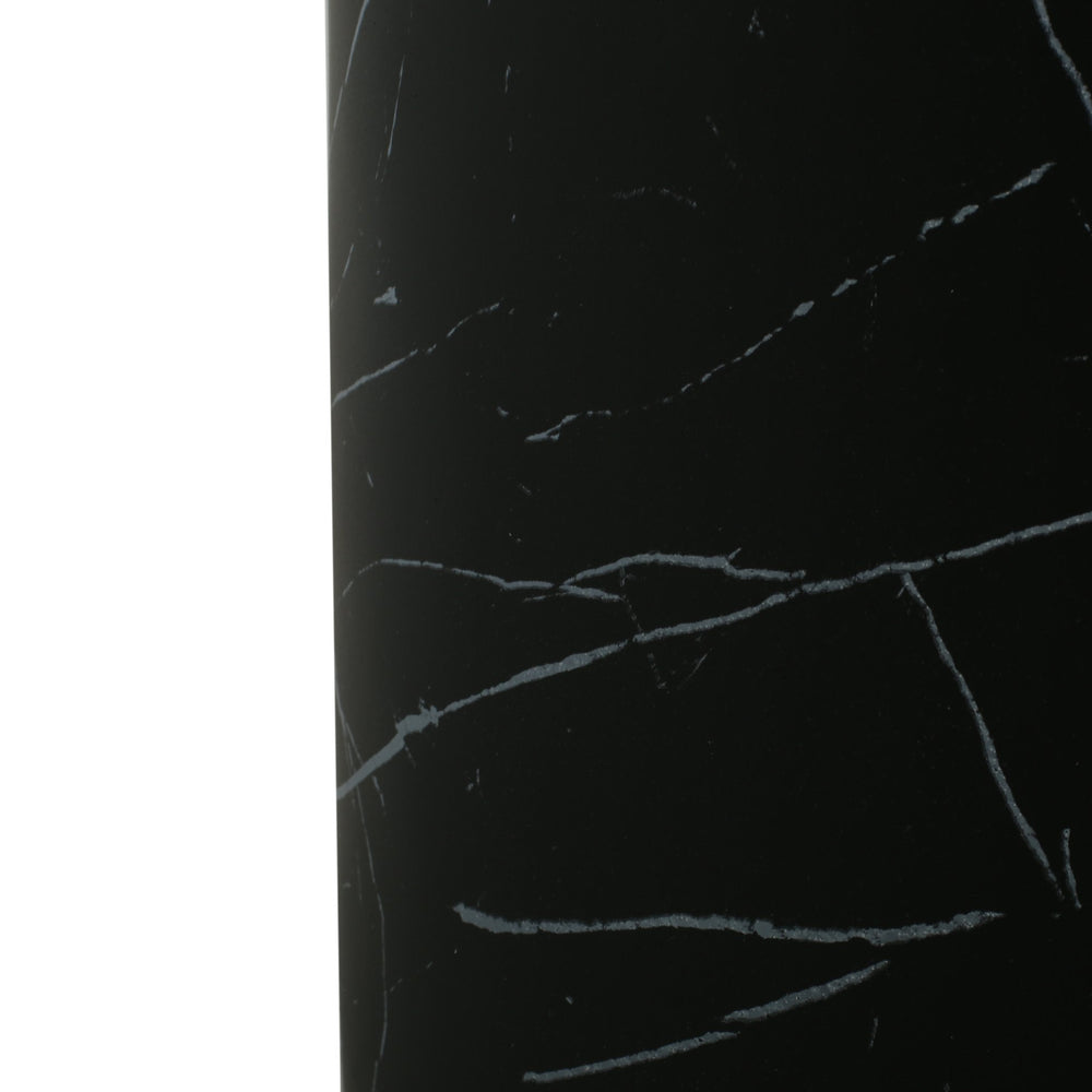 English Elm Christopher Knight Home® - Outdoor Lightweight Concrete MGO Side Table – Versatile 18" Accent Table for Patio, Living Room, Modern Decor Black N773P211093B