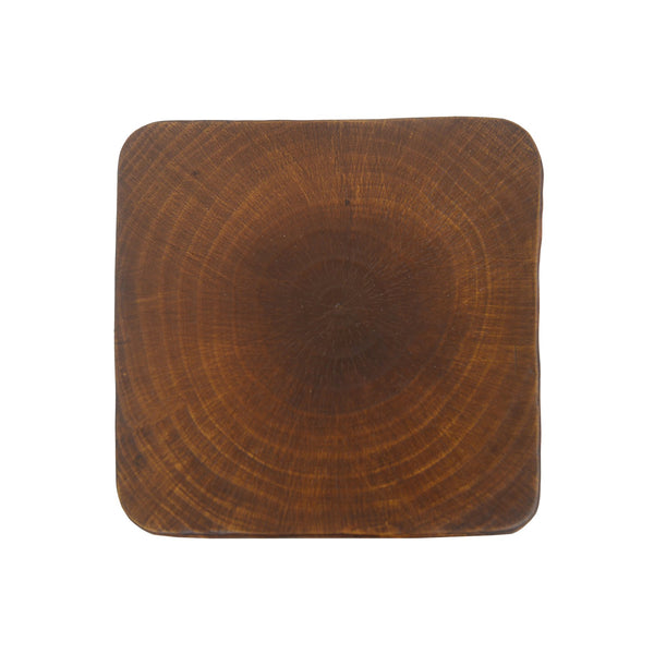 English Elm Christopher Knight Home® - Outdoor Twist Shape Side Table - Lightweight Concrete Accent For Patio, Pool, Or Balcony Use N770P291498A