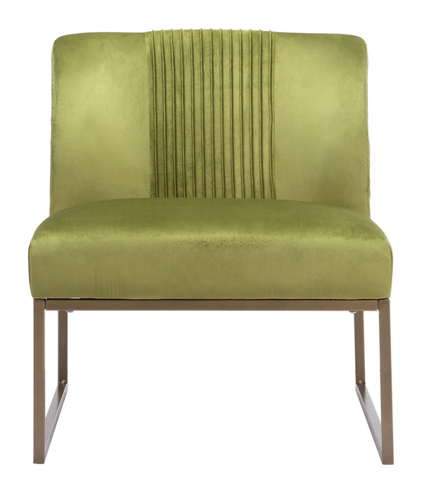 Sante Fe Accent Chair Olive Green 109527 Zuo Modern