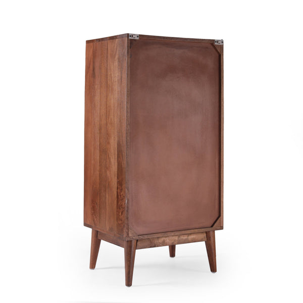 English Elm Christopher Knight Home® - CHEST Mango Wood 3-Drawer Light Oak Mid-Century Modern Nightstand with Display Cubby, 20x41" 69425.00