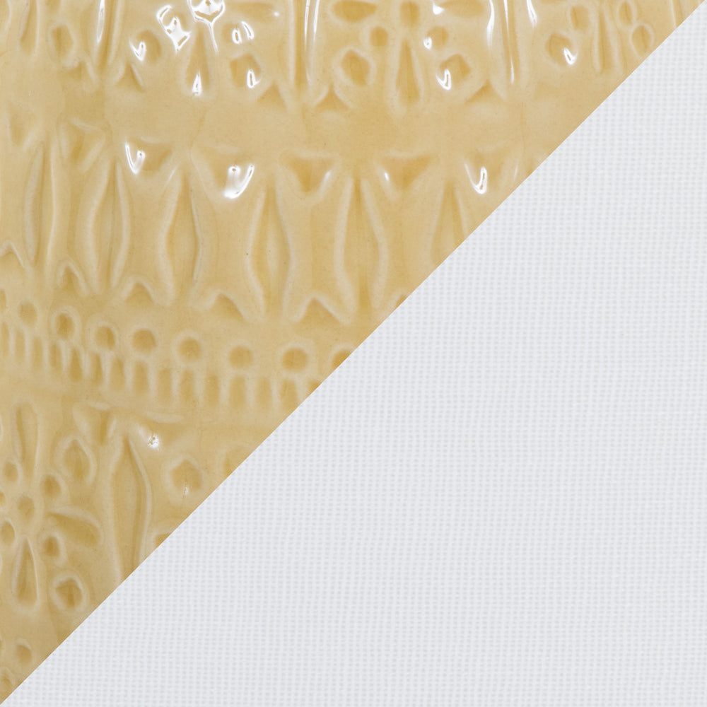 English Elm Claudia 20" Ceramic Accent Lamp Set of 2 in Misted Yellow with Textured Vase Base & White Linen Shade B202P224015