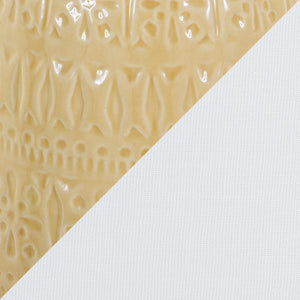 English Elm Claudia 20" Ceramic Accent Lamp Set of 2 in Misted Yellow with Textured Vase Base & White Linen Shade B202P224015