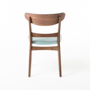 English Elm [video] Rubberwood Dining Chairs Set of 2 Upholstered Mid-century Seats for Modern Homes 58915.00MNT