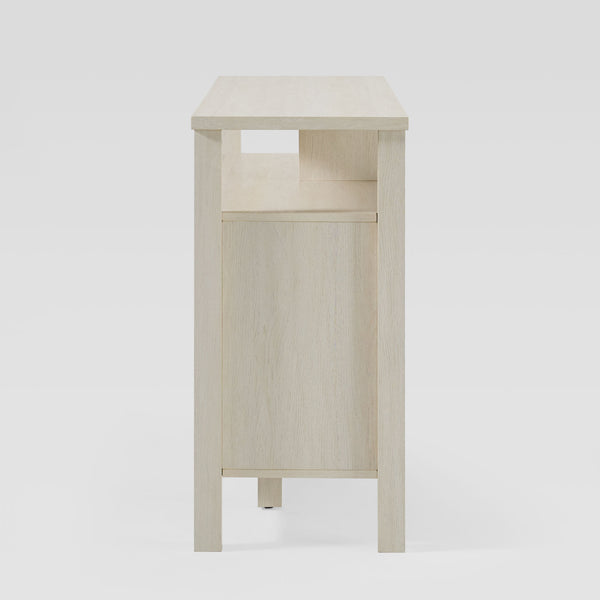 58" 2-Door Transitional Sideboard Ivory Oak HTTD5DIO Walker Edison