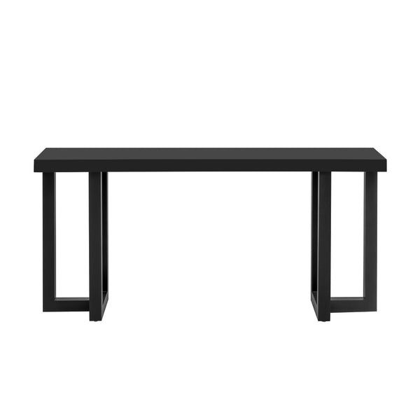 English Elm U_Style Modern Geometric Console Table With Solid Pine Legs For Stylish Entryway Or Living Room N711P289128B-GIGA