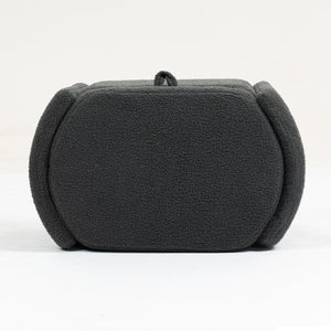 English Elm Mid Mid Century Modern Velvet Accent Chair with Wood Frame, Storage Ottoman, Cozy Reading Seat Grey W547P299474