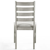 English Elm Marcelo Grey Dining Chairs With Tapered Legs (Set Of 2)