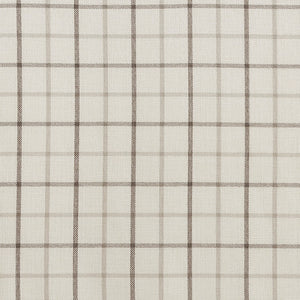 English Elm Plaid Faux Leather Tab Top Curtain Panel with Fleece Lining for Cozy Rustic Privacy and Insulation Multicolor 11.81 L x 10.04 W x 3.99 H B03598253