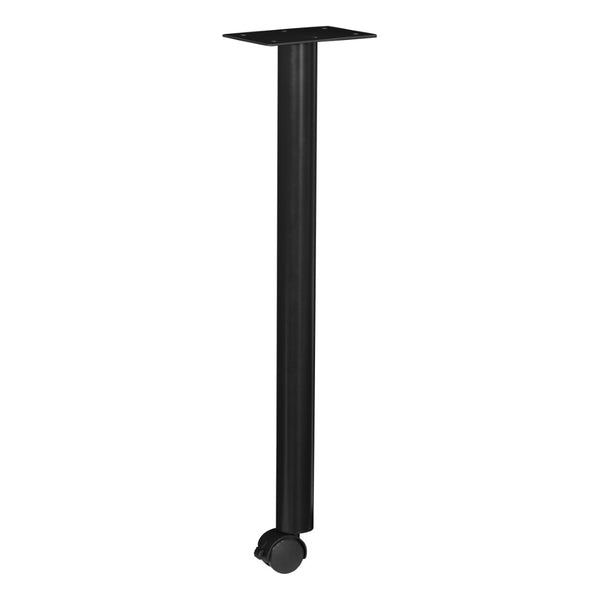 OSP Home Furnishings Post Leg Heavy Duty Welded Steel Support for Industrial Workbenches and Assembly Tables LP30G-B
