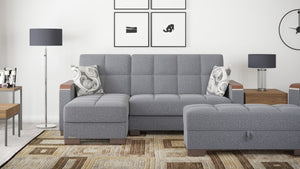 English Elm Primenest Zenaero Convertible Chaise Lounge With Storage – Stylish, Comfortable, And Versatile Design B030P303557-GIGA