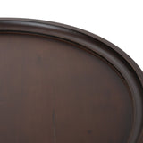 Christopher Knight Home® - Noble House - Althea Dark Walnut Finished Faux Wood Circular Coffee Table