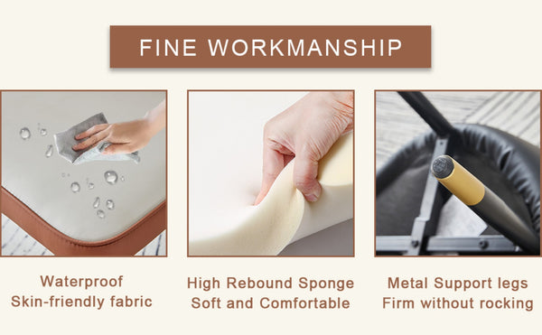 English Elm Table 3-Piece Set: Modern Dark Wood Grain Round Dining Table With 2 Spliced Pu Chairs For Elegance W1151S02483-GIGA