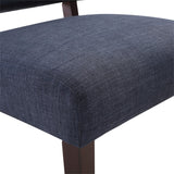 OSP Home Furnishings Jasmine Accent Chair Navy