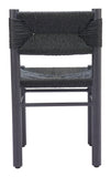 Iska Dining Chair - Set of 2 Black 704049 Zuo Modern