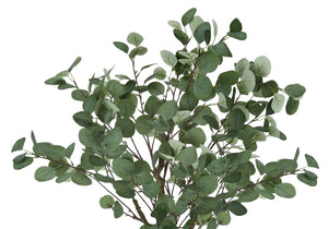 English Elm Artificial Eucalyptus Tree 46" Tall - Lifelike Indoor Faux Floor Plant For Home & Office Décor B2710P220031