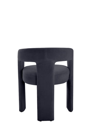 English Elm Dining Chair Set of 2 Black – Ergonomic Solid Wood Wrapped Iron Frame, Stylish Comfort & Durable Craftsmanship W2100P242206