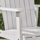 Christopher Knight Home® - Noble House - Malibu Outdoor Weather Resistant Acacia Wood Adirondack Dining Chairs (Set Of 2)