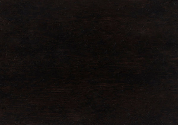 English Elm Charcoal Nightstand with 3 Drawers, Traditional Birch Veneer Bedside Table, Turned Feet & Antique Hardware B011P225166