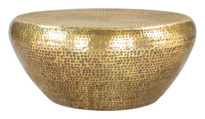 Larache Coffee Table Gold 109750 Zuo Modern