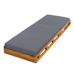English Elm Christopher Knight Home® - Lounge Chaise Set - Premium Acacia Wood, 4-Inch Thick Water-Resistant Cushions, Adjustable Recline N770P272405T_65429.00CUSHDGRY