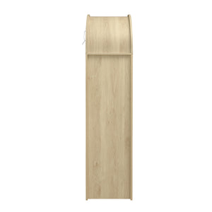 English Elm 70.28" Tall Arched Kitchen Pantry - Stylish Farmhouse Cabinet With Adjustable Shelves For Versatile Storage W688P204443