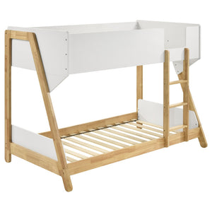 English Elm Edmondson California King Platform Bed with Storage Bookcase Headboard in Grey Oak B062S01716