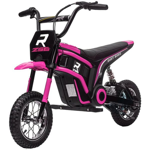 English Elm Aosom 12v Electric Kids Ride on Utv with Remote Control Suspension and Music System Pink W2225P229511