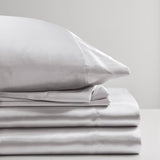 Madison Park Essentials Satin Casual Luxury Sheet Set MPE20-1103 Light Grey