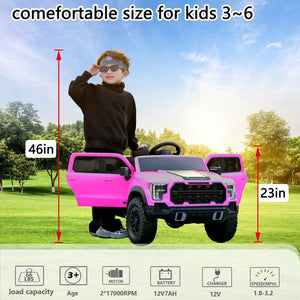 English Elm 12v Kids Ride-on Toy Car with Parental Remote Shock Absorbing Safe Slow Start Pink W1760P426783