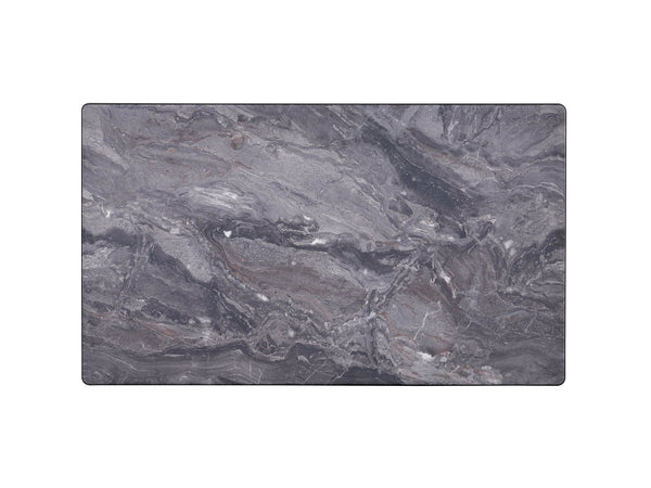 English Elm Bevis Engineered Stone Coffee Table with Marble-Grain Top, Durable Scratch & Water Resistant Finish Walnut 51.4 L x 31.5 W x 5.2 H B2726P245884