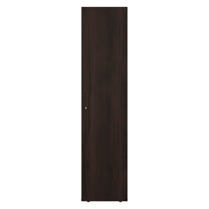 English Elm Kotlik Slim Dark Walnut Wardrobe with Four Shelves for Bedroom or Entryway B097P480458