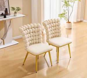 English Elm Luxury Velvet Bubble Tufted Swivel Chair Gold Frame Glam Accent Seat W3875P457865