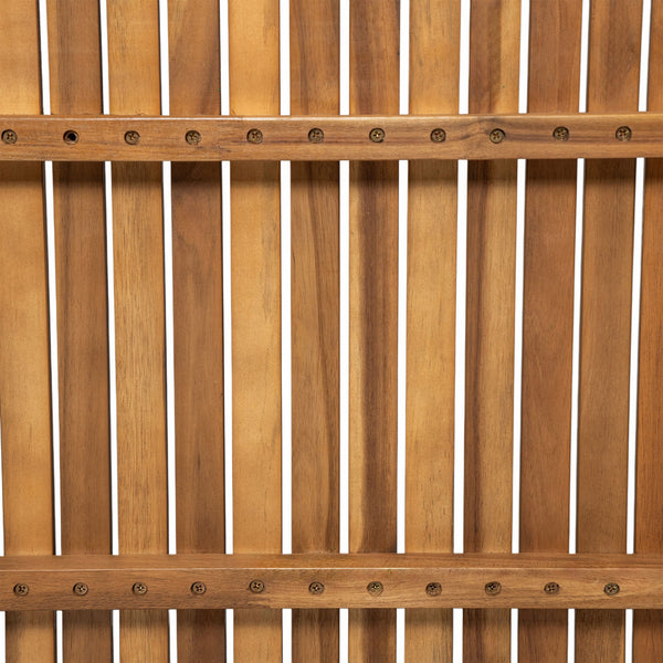 English Elm Christopher Knight Home® - 69" Acacia Wood Outdoor Dining Table with Slatted Top for Easy Drainage, Durable 300 lb Capacity, Stylish Patio Entertaining Natural N779P234500N