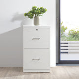 OSP Home Furnishings Alpine Vertical File White