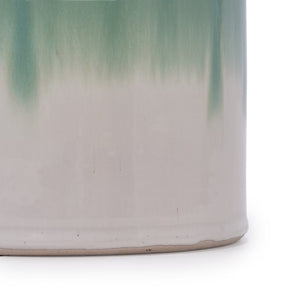 English Elm Set Of 2 Gradient Ceramic Flowerpots – Stylish Modern Planters For Indoor & Outdoor Décor Spaces! W3273P322302-GIGA