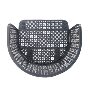 English Elm Christopher Knight Home® - Milan Outdoor Dining Chair Set of 2 — Rust-Resistant Iron Patio Chairs with Durable Weatherproof Design Black N775P229940B