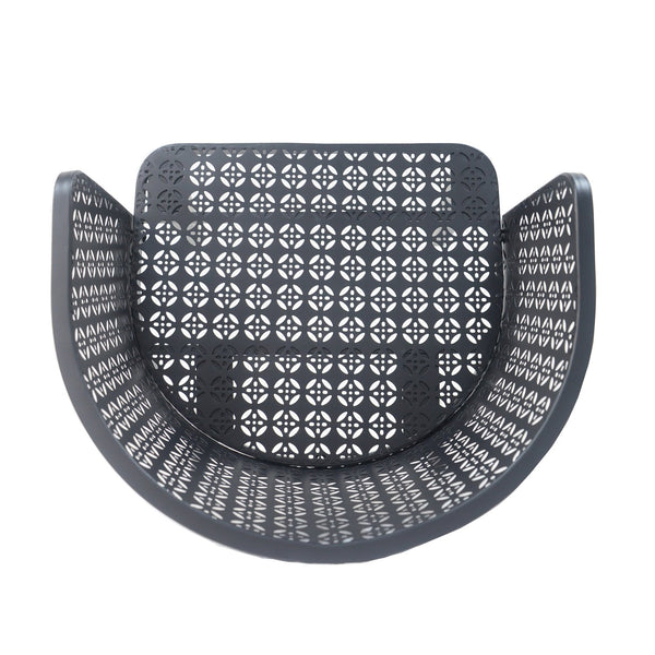 English Elm Christopher Knight Home® - Milan Outdoor Dining Chair Set of 2 — Rust-Resistant Iron Patio Chairs with Durable Weatherproof Design Black N775P229940B