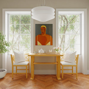 English Elm Farmhouse Solid Rubberwood Dining Chairs Set of 2 with Breathable Rattan Weave — Quiet Luxury Design Natural,White N842P294503A