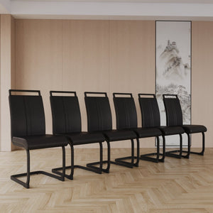 English Elm Modern White Faux Leather High Back Dining Chair Set Gold Base Elegant Seating W3732P495890