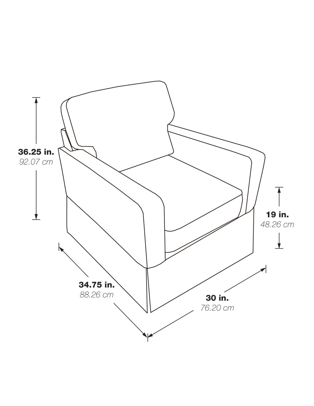 OSP Home Furnishings Halona Upholstered Armchair Ivory