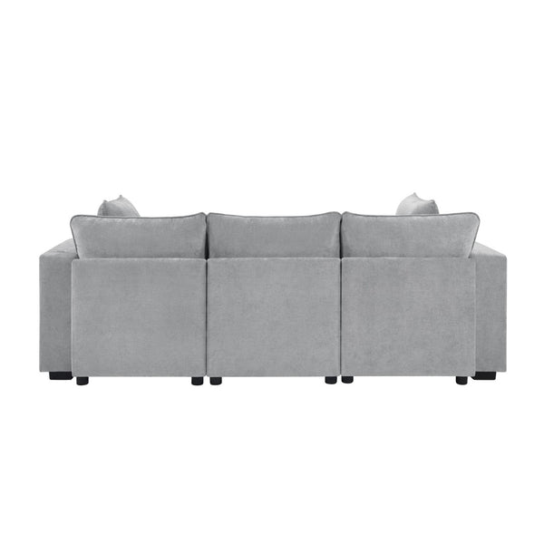English Elm Swivel Barrel Accent Chair Chenille Tufted Round Club Seat for Living Room Lounge N719S002300E