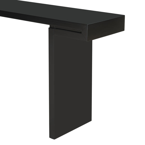 English Elm U-style 60 Inch Geometric Console Table Painted Mdf Foyer Entryway Living Room N711P303209B
