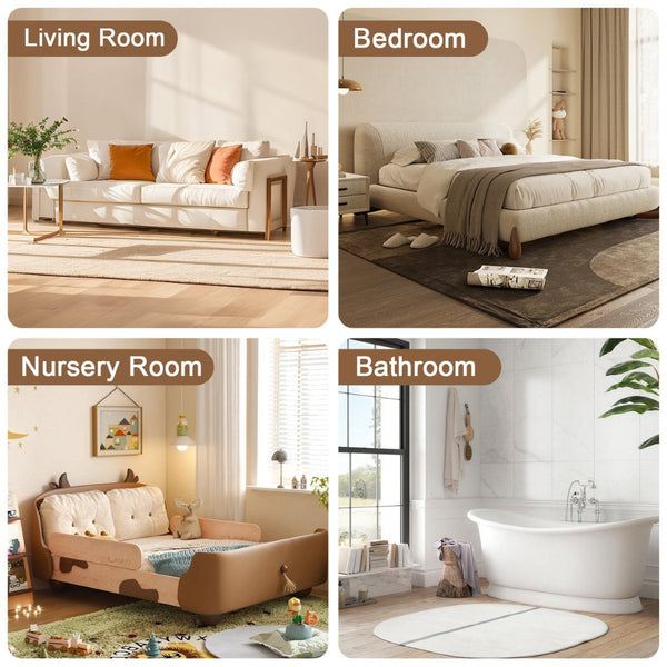 English Elm Portable Wardrobe Closet Organizer With Magnetic Doors, 6 Cubes & 2 Rods - Ideal For Small Spaces! W2699P327123-GIGA